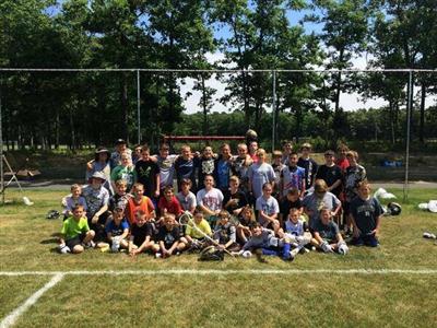 1st boys lax camp 2014